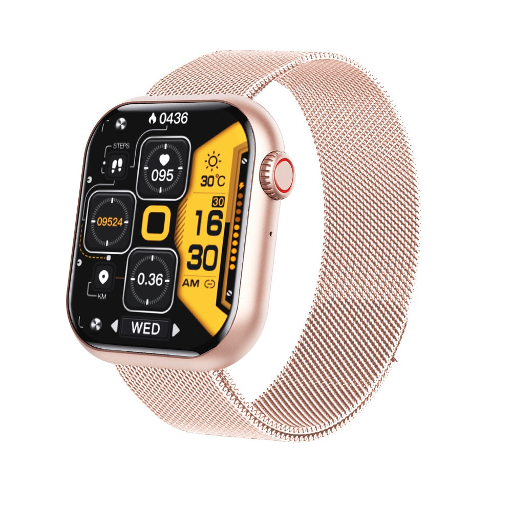 Glevato | Blood Glucose Blood Pressure Blood Oxygen Sleep Monitor Waterproof Smartwatch