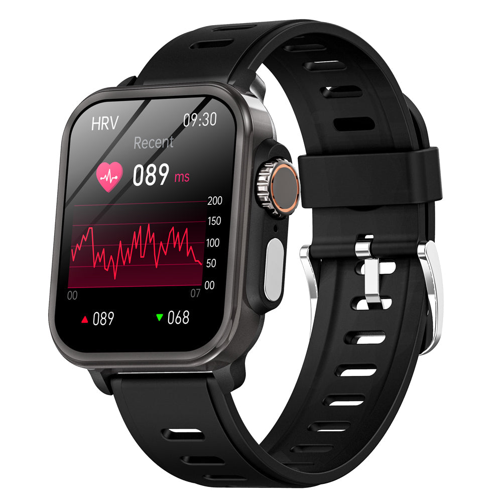 Glevato | Blood Glucose Blood Pressure Blood Oxygen Sleep Monitor Waterproof Smartwatch