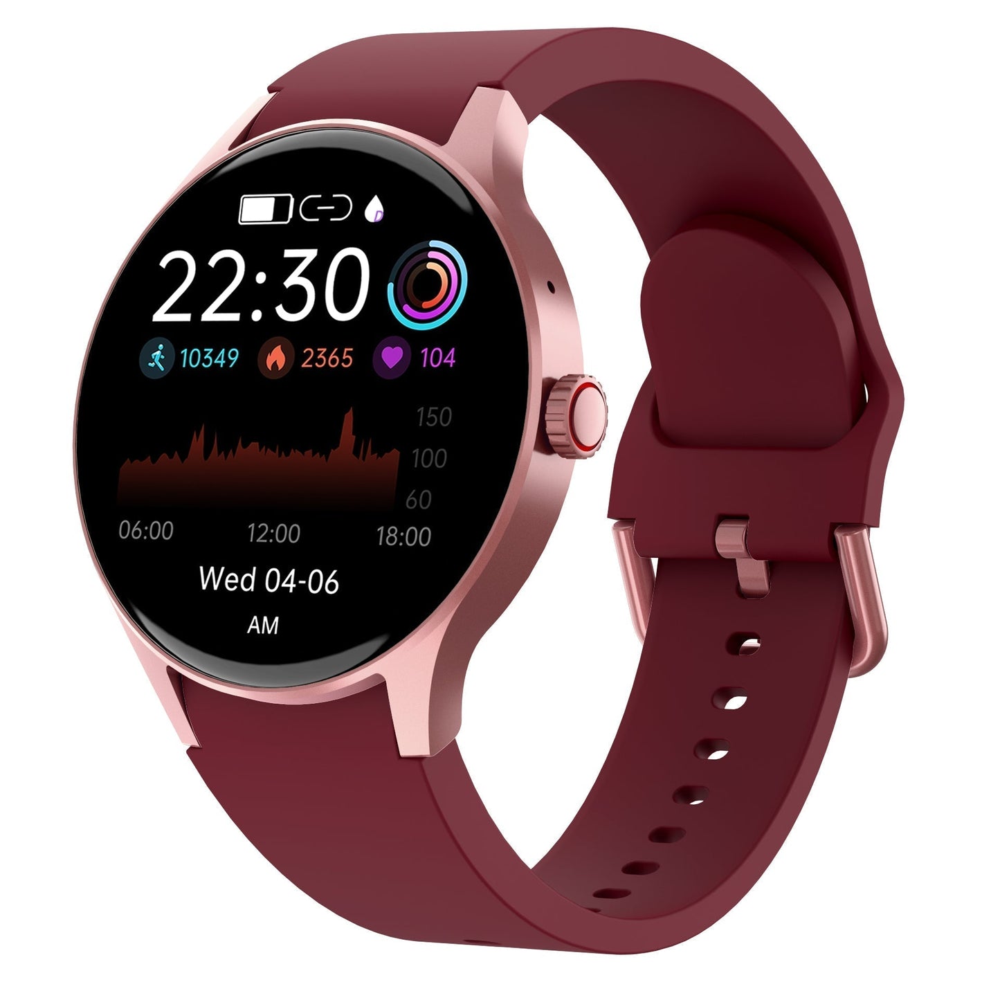 Glevato | Blood Glucose Blood Pressure Blood Oxygen Sleep Monitor Waterproof Smartwatch