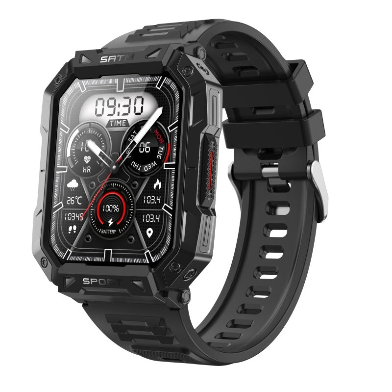 Glevato | Blood Glucose Blood Pressure Blood Oxygen Sleep Monitor Waterproof Smartwatch