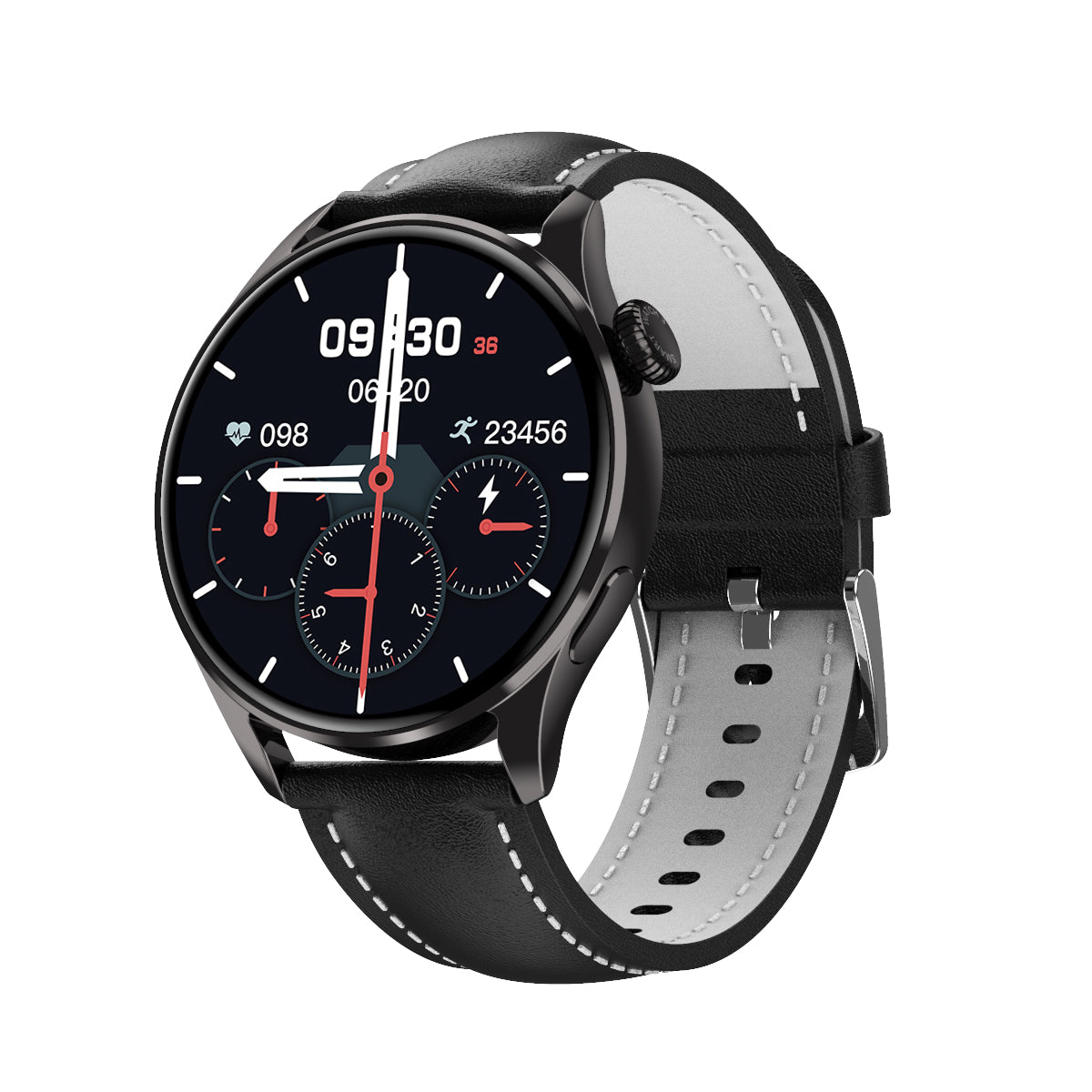Glevato | Blood Glucose Blood Pressure Blood Oxygen Sleep Monitor Waterproof Smartwatch