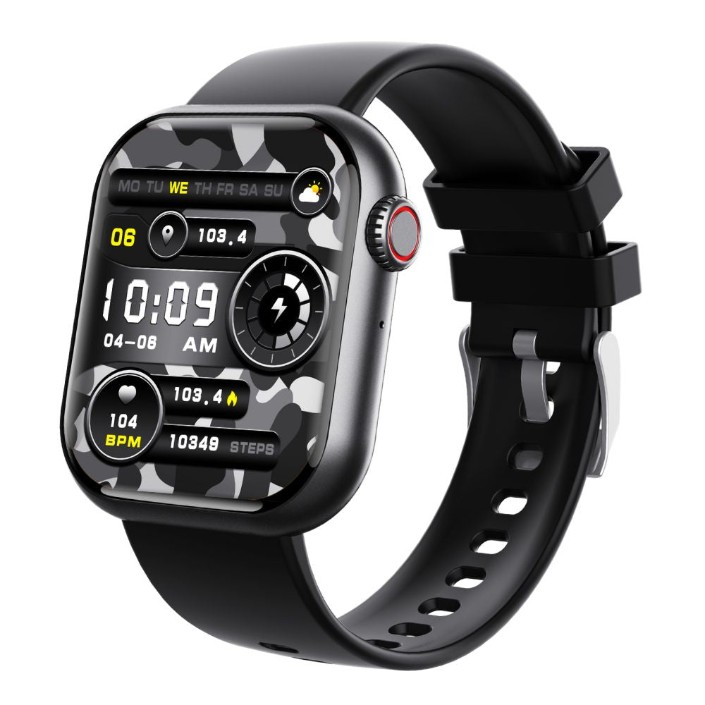 Glevato | Blood Glucose Blood Pressure Blood Oxygen Sleep Monitor Waterproof Smartwatch
