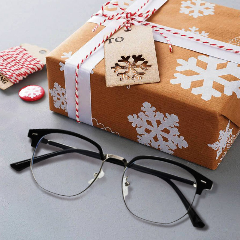 Glevato | Blue Light Blocking Half-Rim Glasses