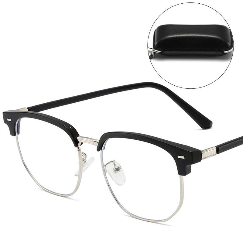 Glevato | Blue Light Blocking Half-Rim Glasses