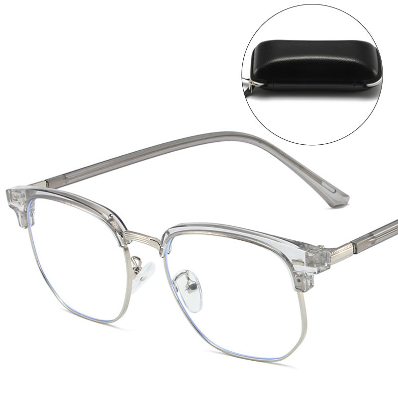 Glevato | Blue Light Blocking Half-Rim Glasses