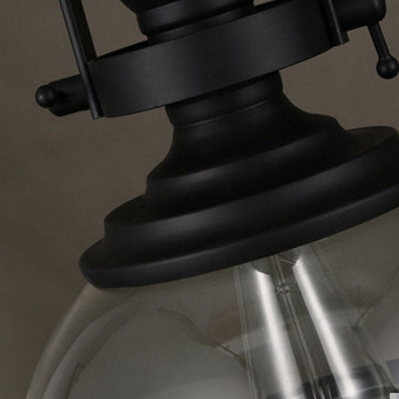Glevato | Bowl-Shaped Glass Pendant Light | Industrial Retro Design