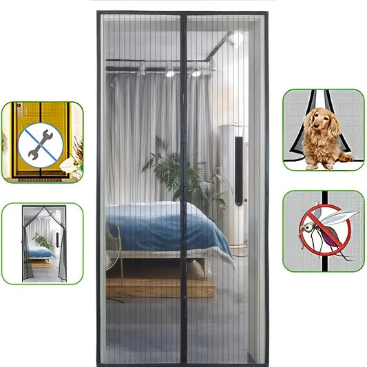 Glevato | BugGuard | Magnetic Insect Screen Door
