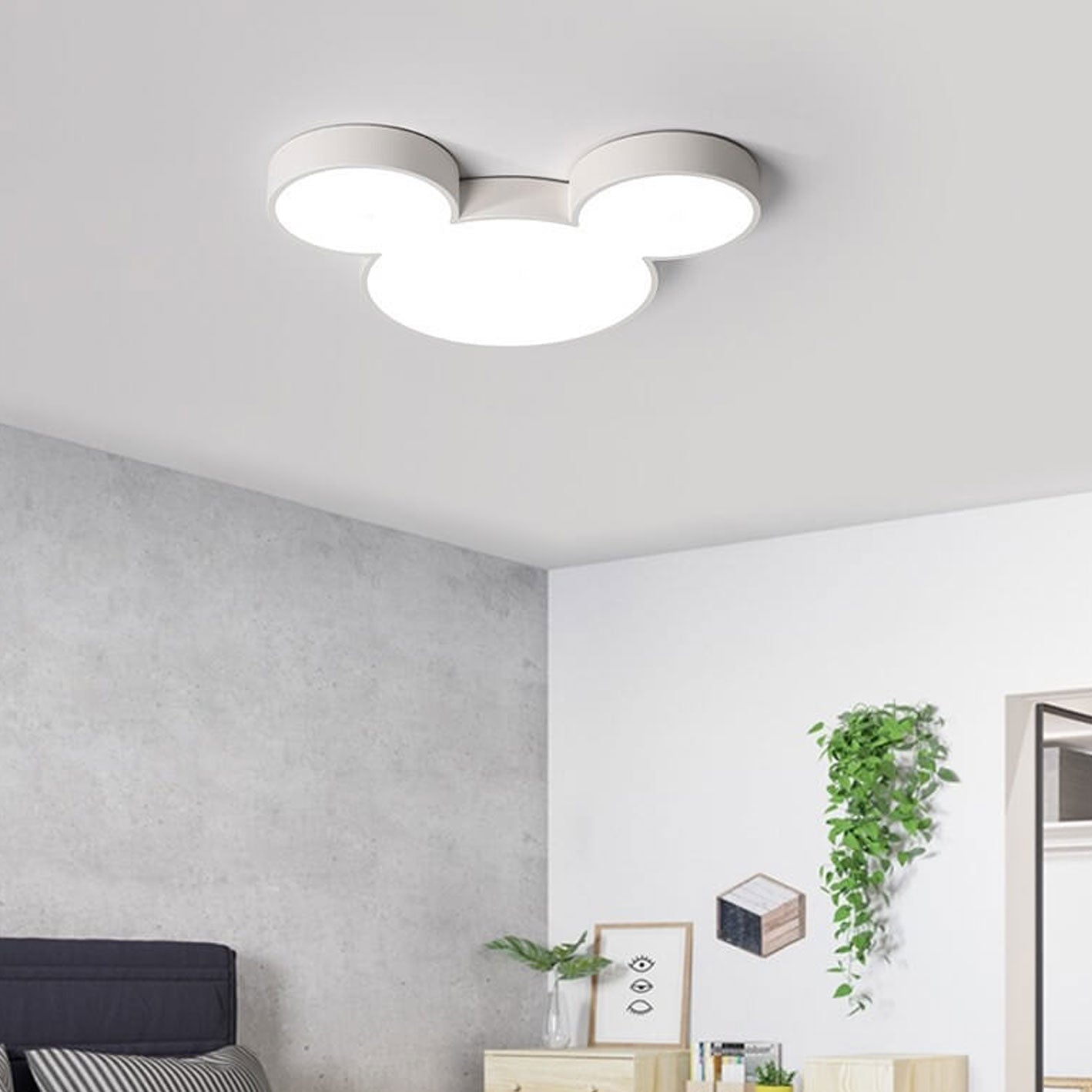 Glevato | Cartoon LED Ceiling Light | Slim Children's Design