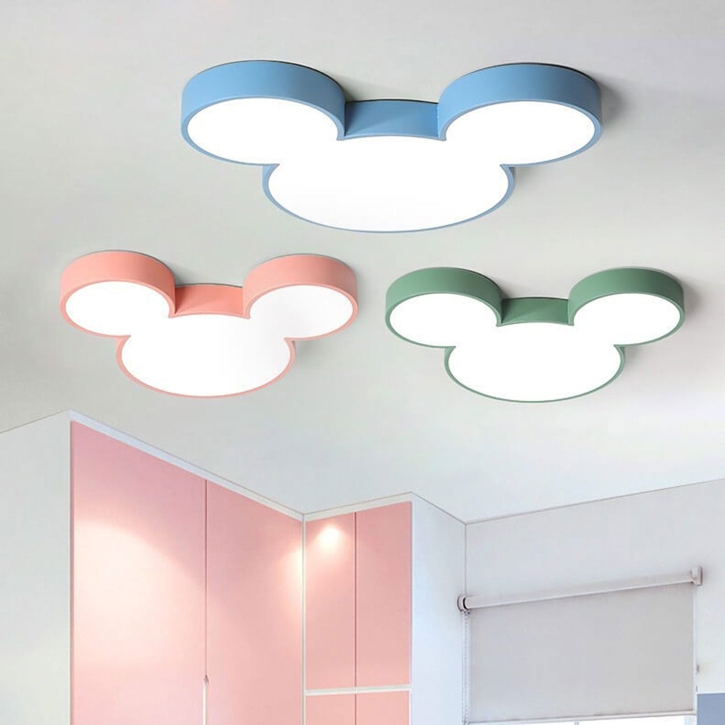 Glevato | Cartoon LED Ceiling Light | Slim Children's Design