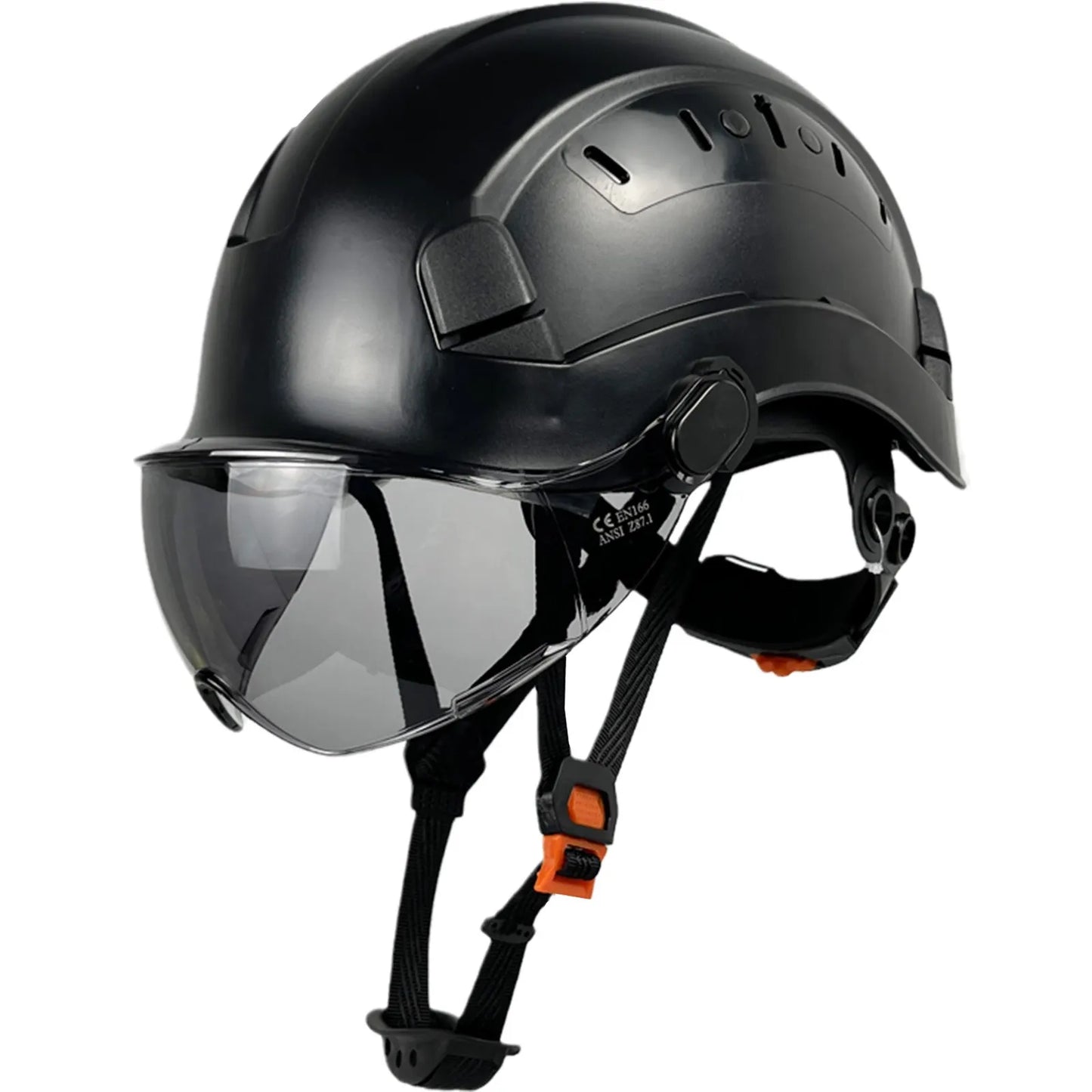 Glevato | CE ABS Safety Helmet with Goggles & Visor – SafeGuard