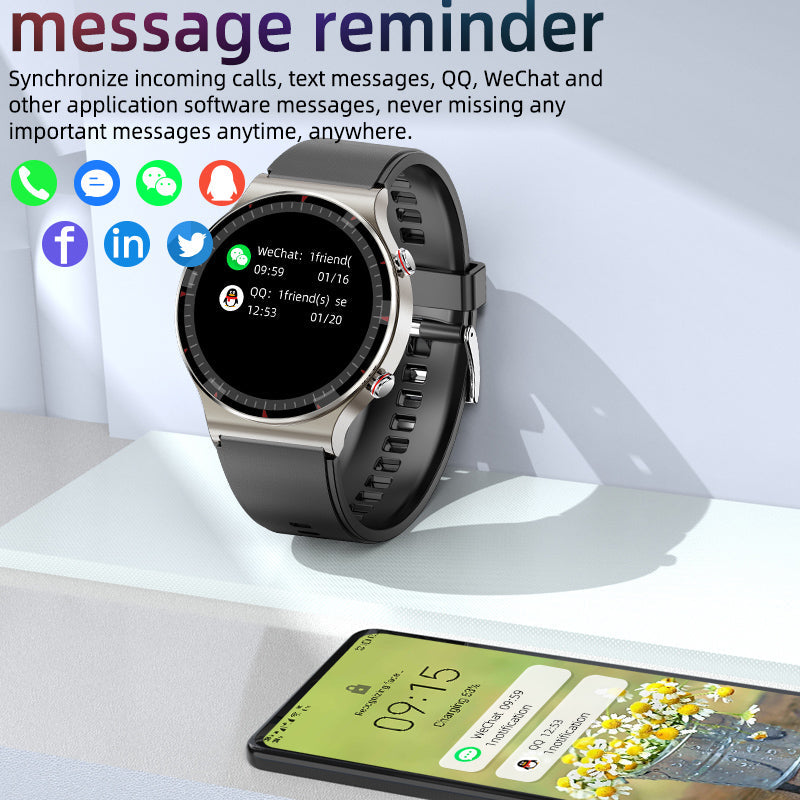 Glevato | CFDA EKG Blood Oxygen Heart Rate Health Monitoring Smart Watch