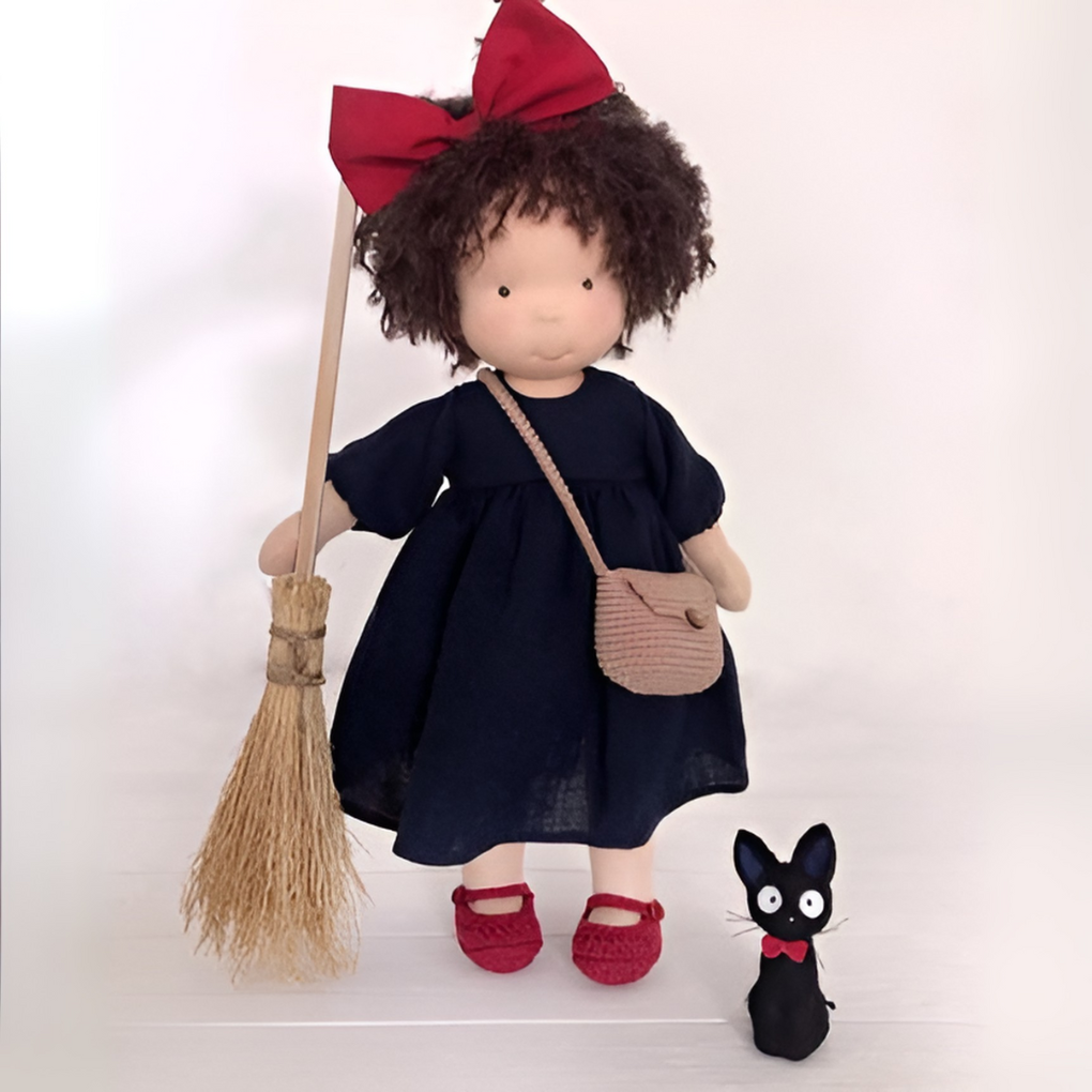 Glevato | Children's Waldorf Cloth Doll with Simple Face