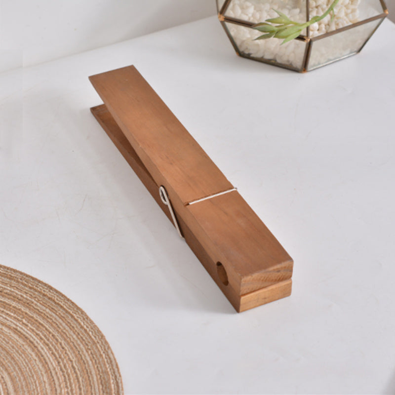 Glevato | Clothespin Bathroom Towel Holder