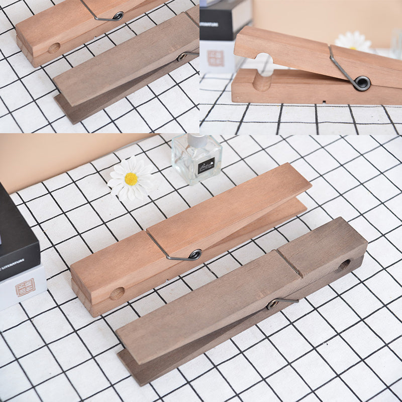 Glevato | Clothespin Bathroom Towel Holder