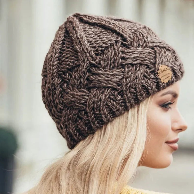 Glevato | Comfortable Knitted Beanie – Soft Wool Blend Winter Hat