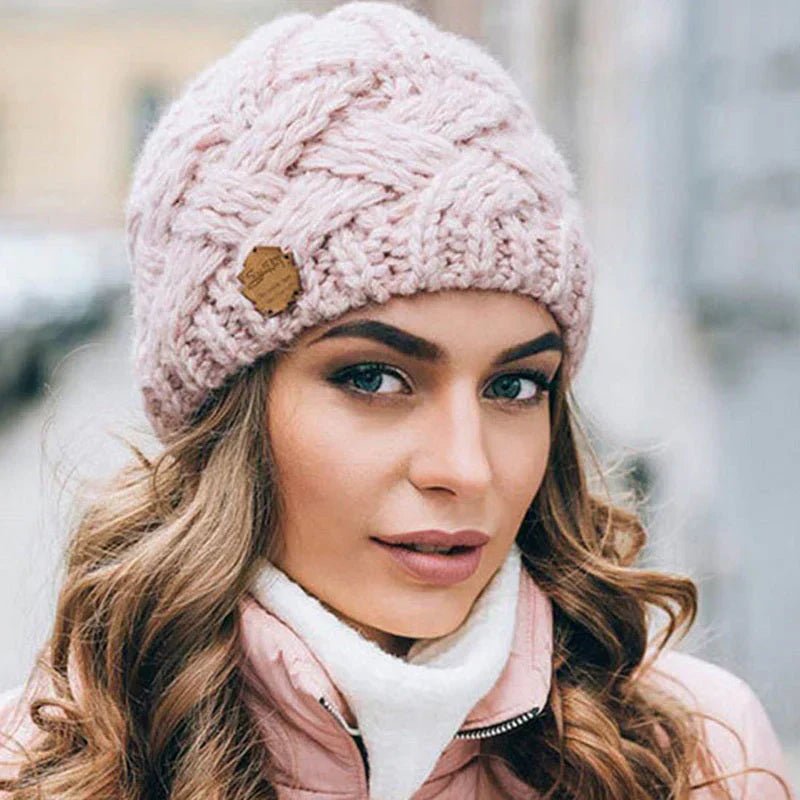 Glevato | Comfortable Knitted Beanie – Soft Wool Blend Winter Hat