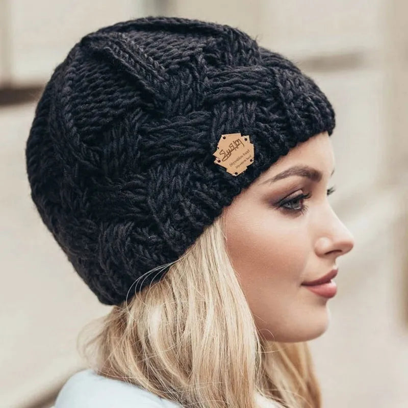 Glevato | Comfortable Knitted Beanie – Soft Wool Blend Winter Hat