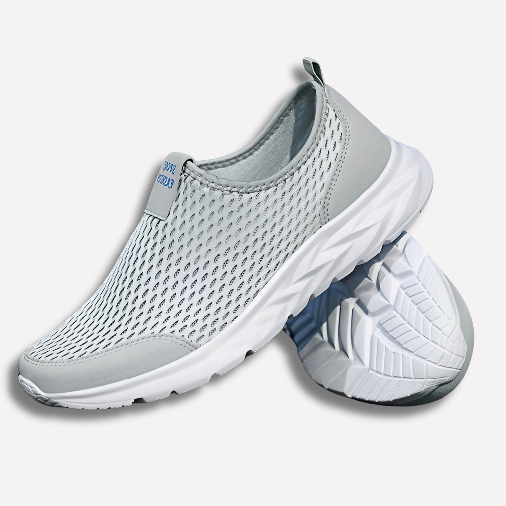 Glevato | Comfortable Slip-On Sneakers with Mesh Upper