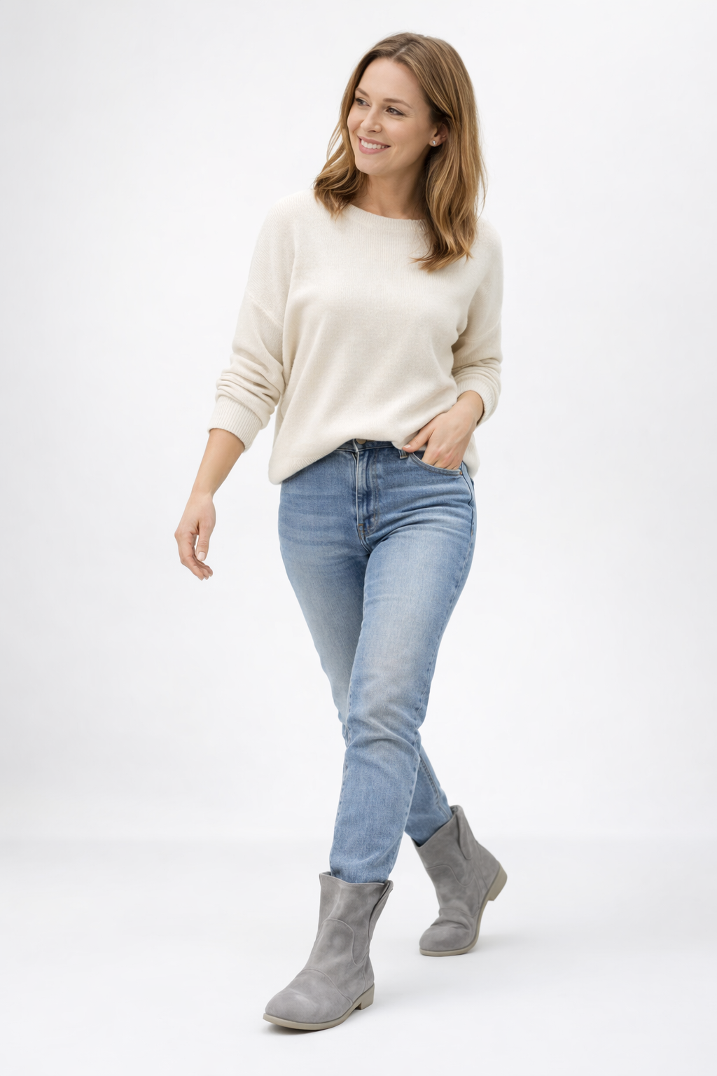 Glevato | Cowboy Ankle Boot in Vintage Style