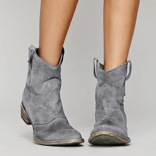 Glevato | Cowboy Ankle Boot in Vintage Style