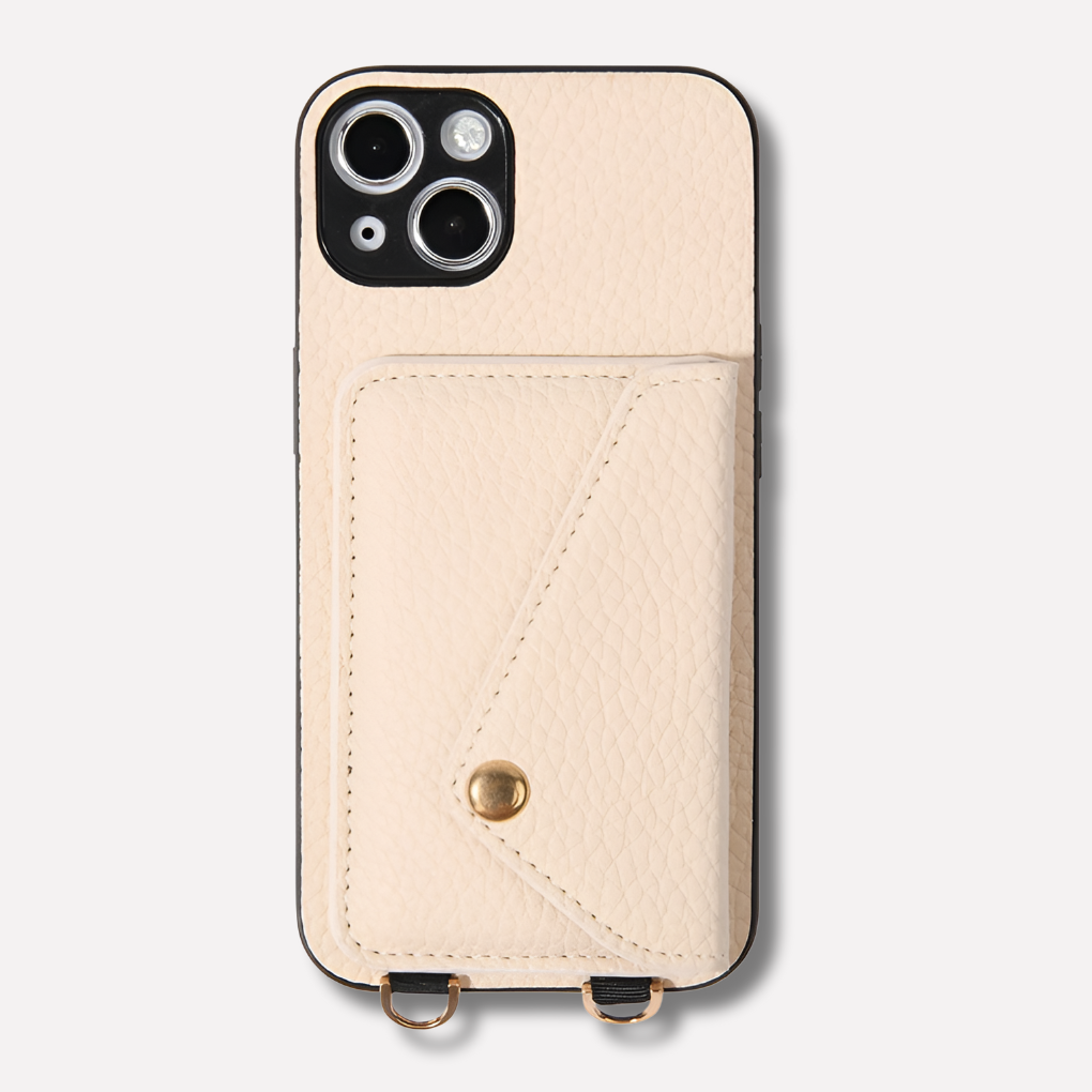 Glevato | Crossbody Phone Case with Card Holder & Lanyard