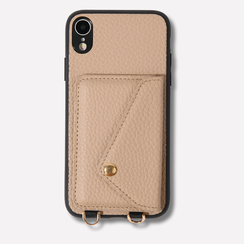 Glevato | Crossbody Phone Case with Card Holder & Lanyard