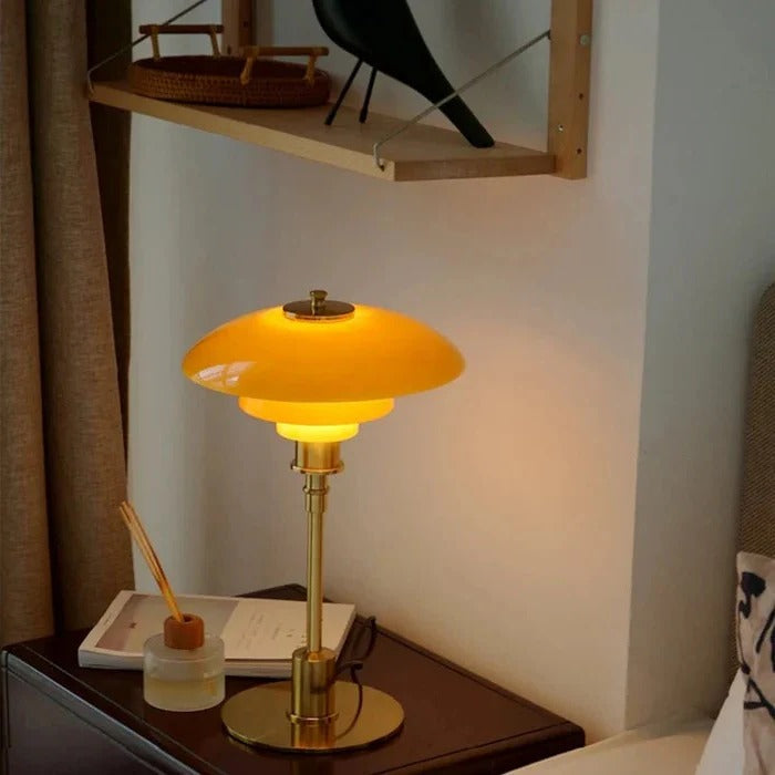 Glevato | Dimmable Round Table Lamp