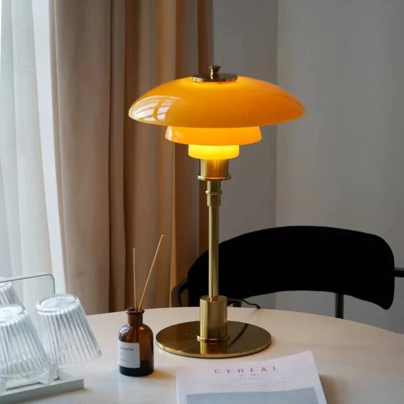 Glevato | Dimmable Round Table Lamp