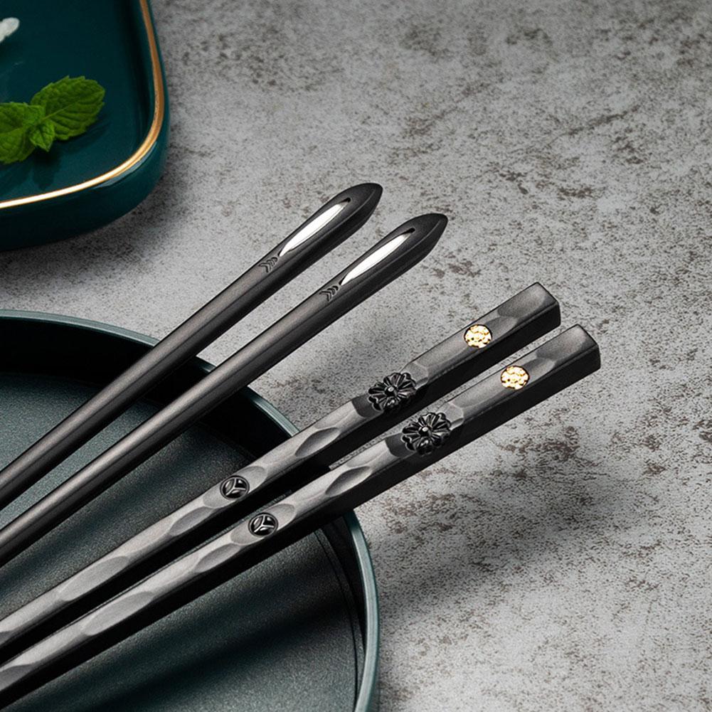 Glevato | DineLux – Luxurious Chopstick Set with Refined Designs (5 Pairs)