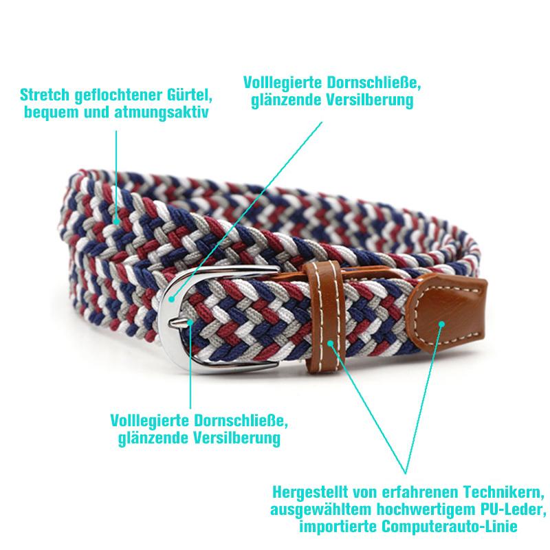 Glevato | Elastic Woven Thin Belt