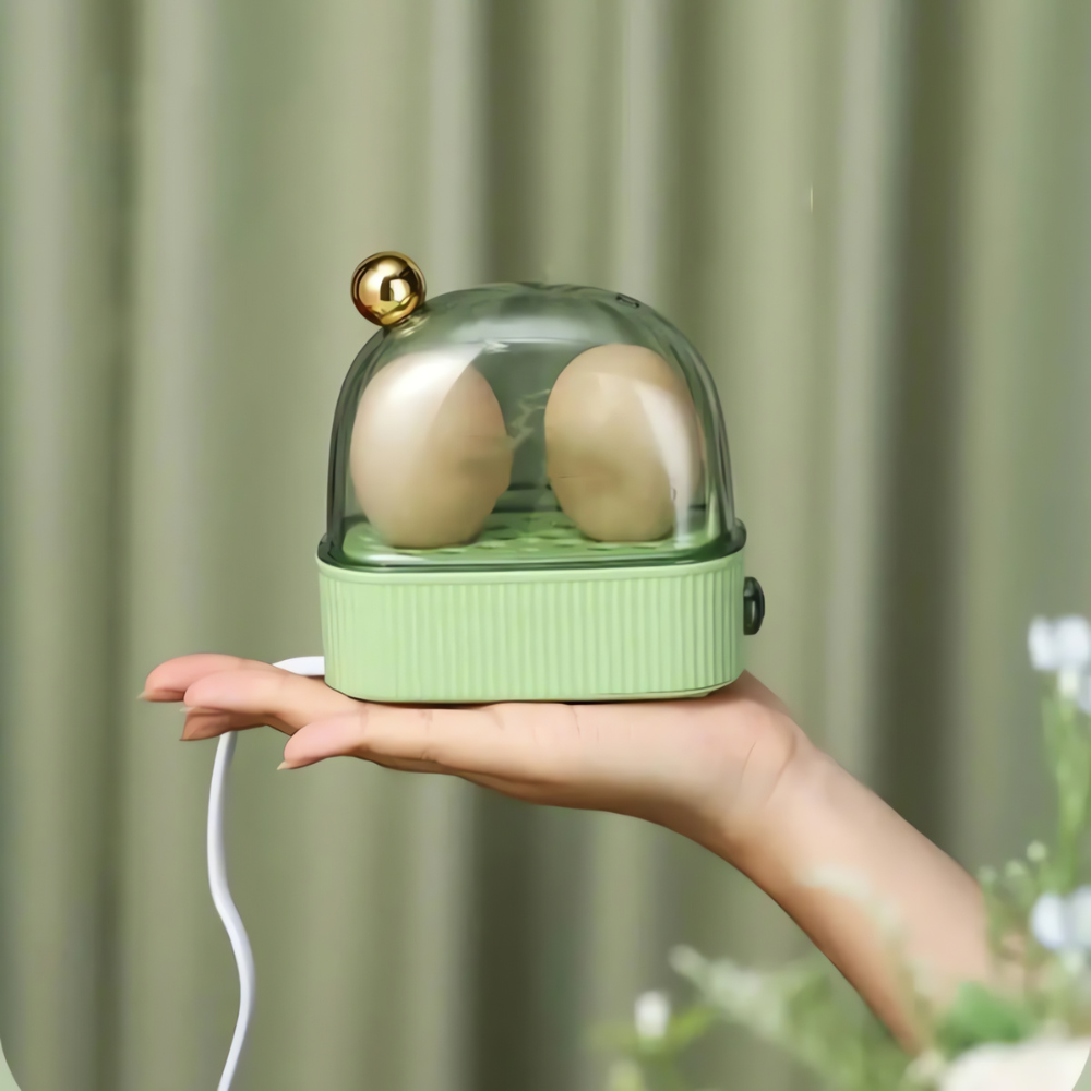 Glevato | Electric Egg Cooker Steamer Pod Vintage Style