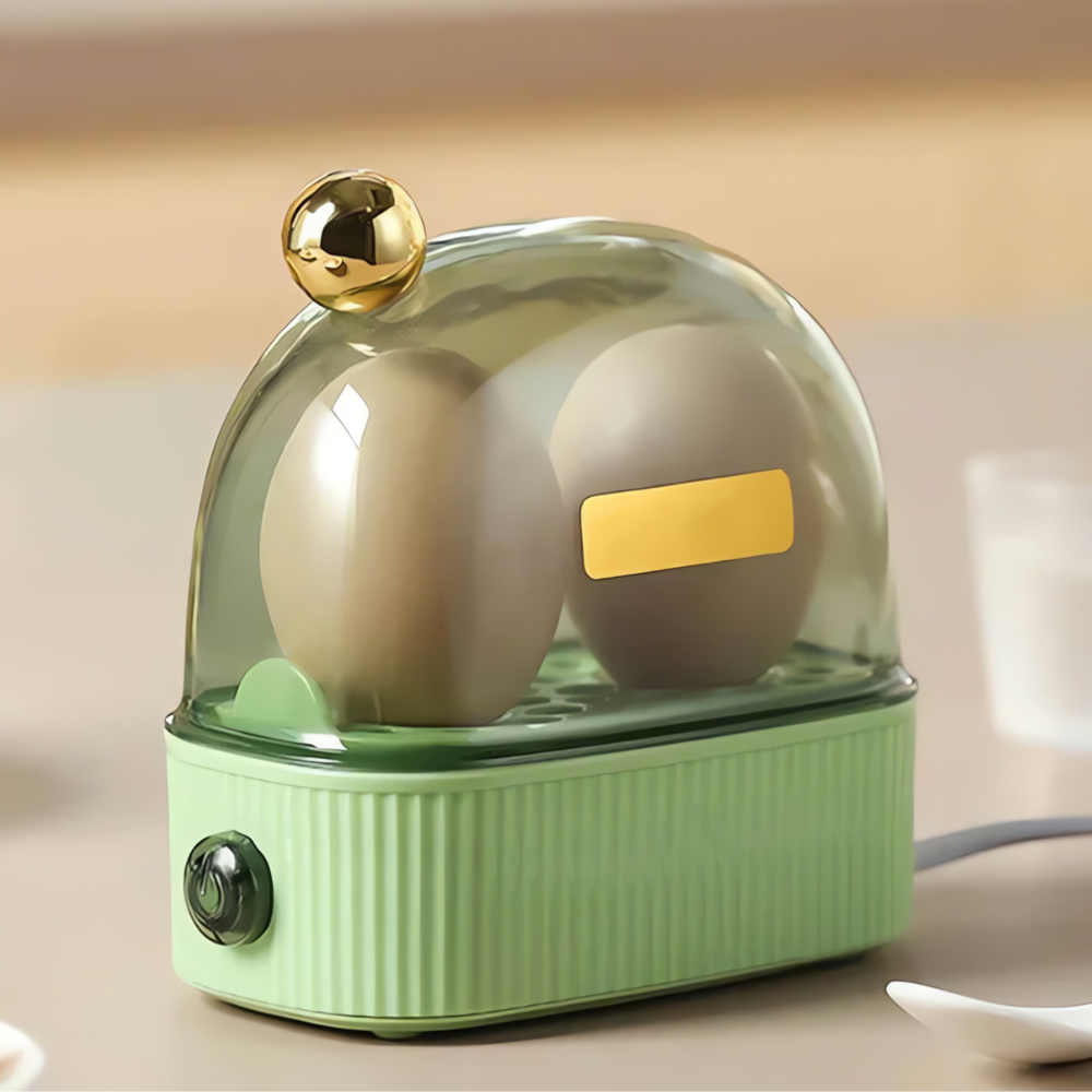 Glevato | Electric Egg Cooker Steamer Pod Vintage Style