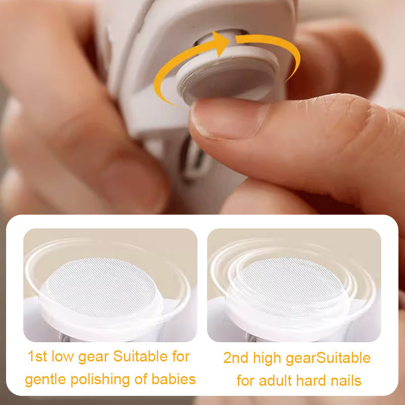 Glevato | Electric Toenail Clipper with Variable Speed
