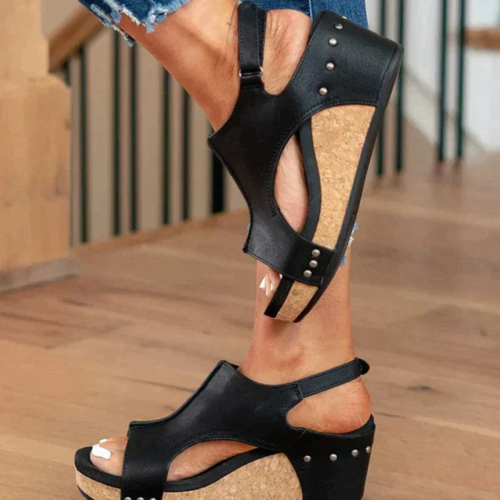 Glevato Elegant and Comfortable Wedge Heels