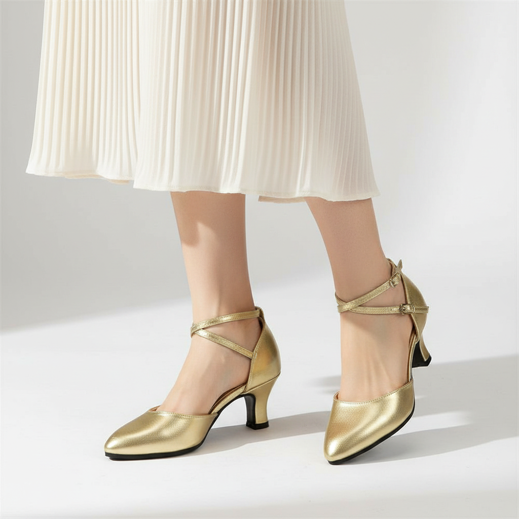 Glevato | Elegant Chic Heels: Versatile, chunky heel for all seasons