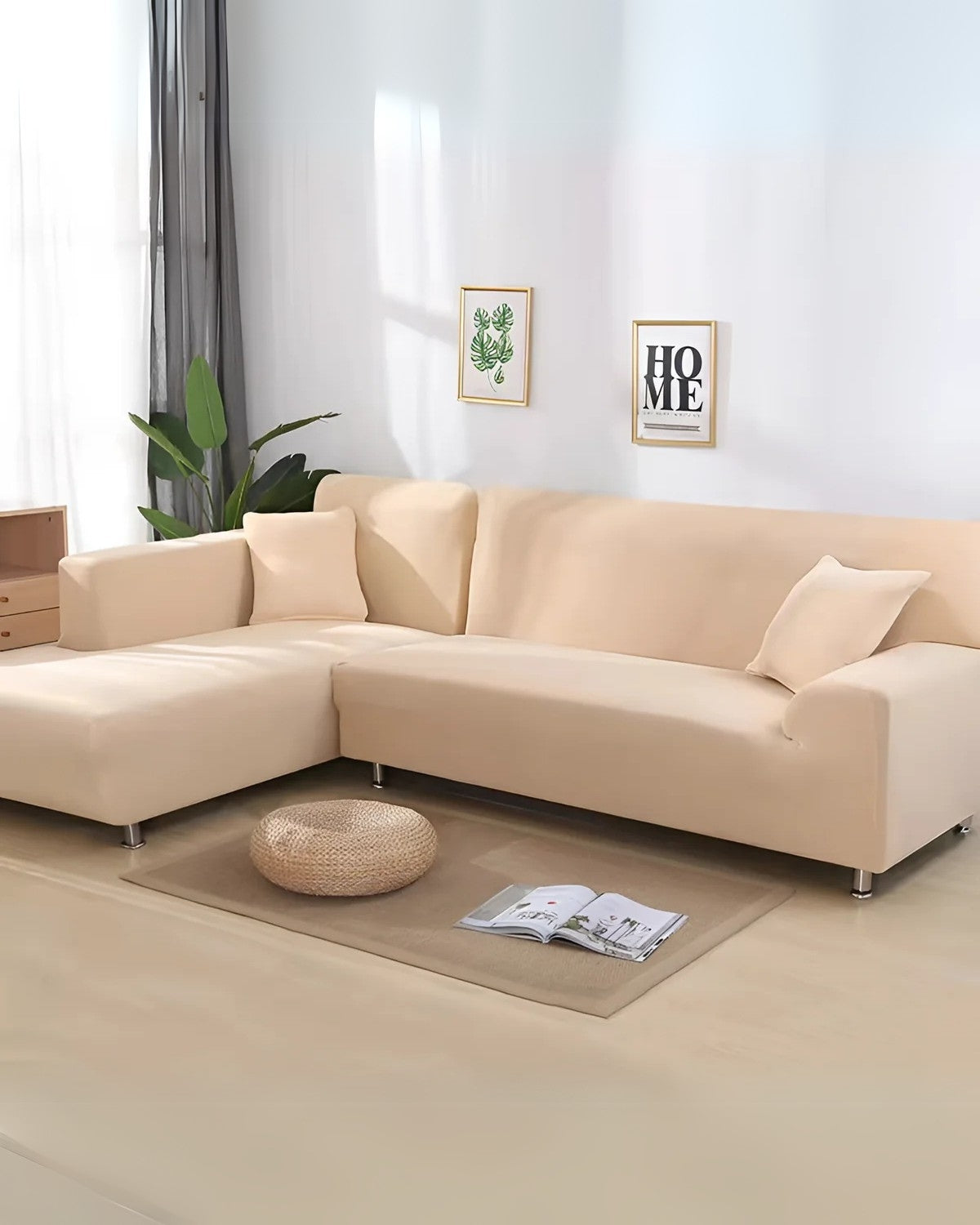 Glevato | Elegant Modular Sofa Cover with Customizable Arrangement