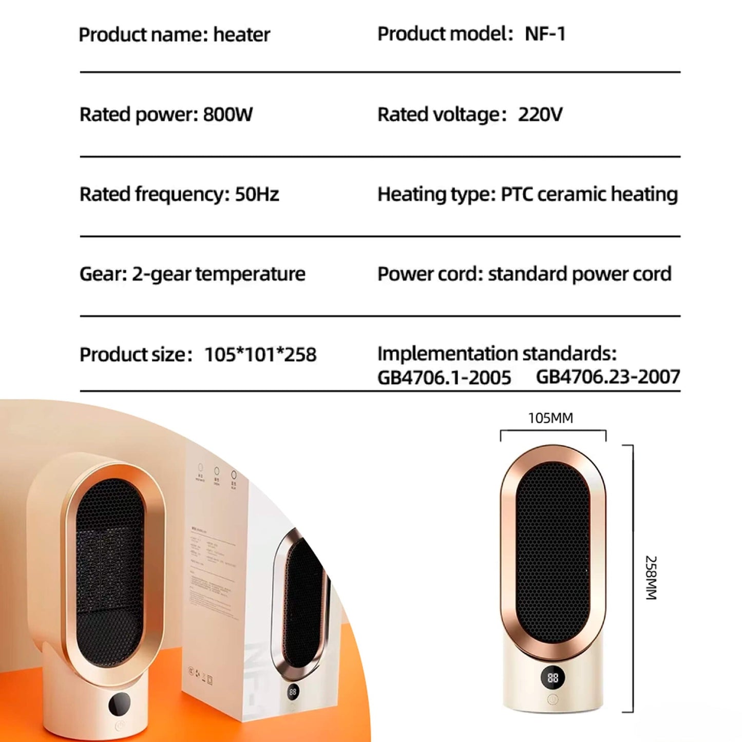 Glevato | Energy-Efficient Space Heater for Small Rooms