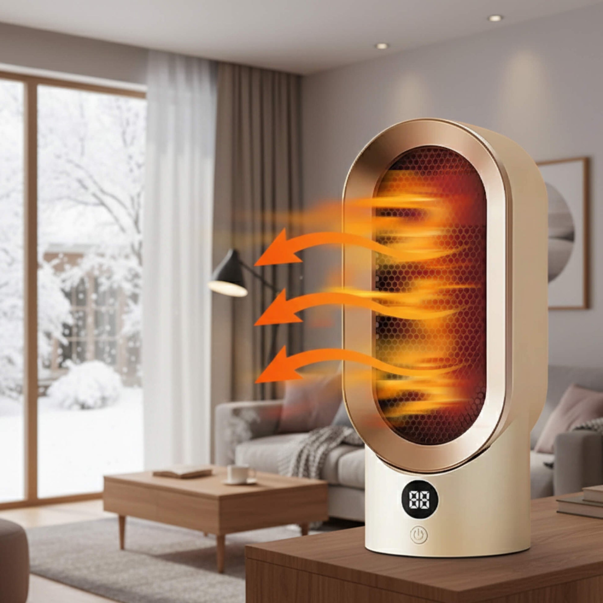 Glevato | Energy-Efficient Space Heater for Small Rooms
