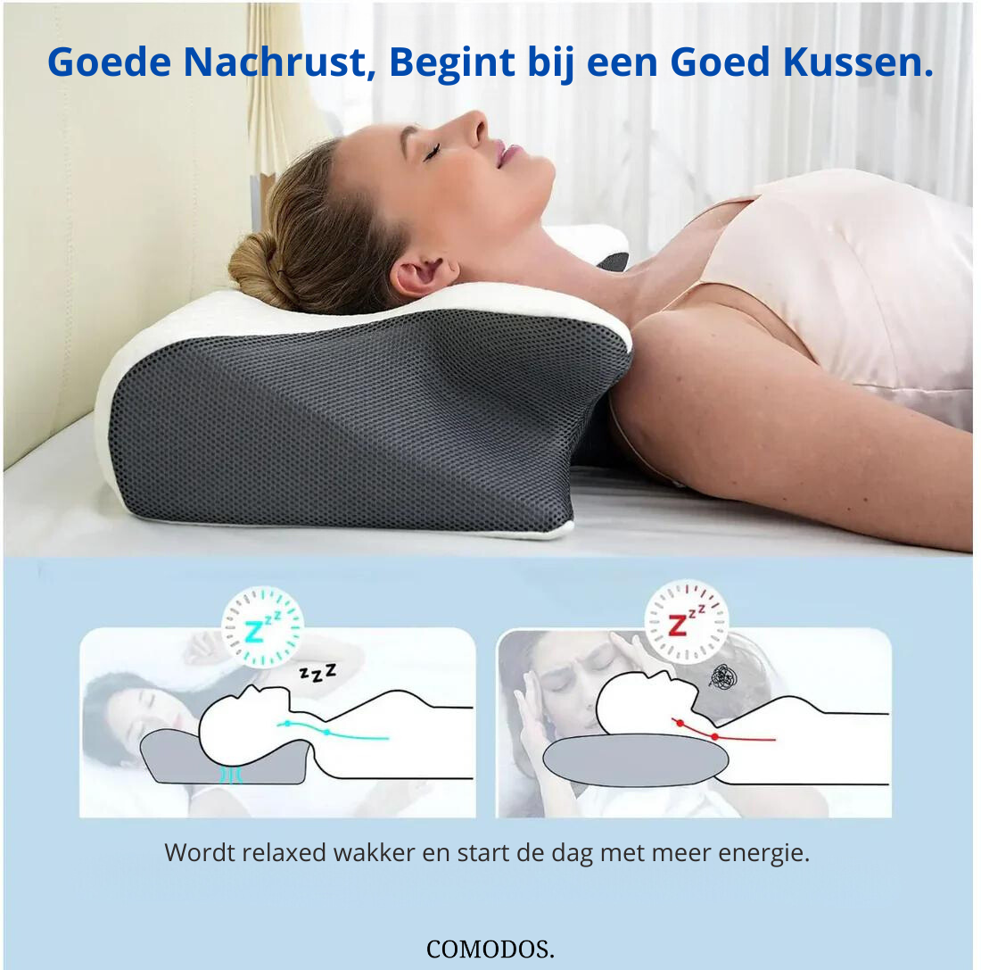 Glevato | Ergonomic Cervical Pillow for Neck Pain Relief
