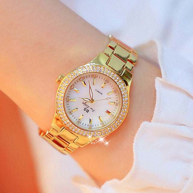 Glevato | Esmée Women’s Stainless Steel Quartz Watch 32mm Silver