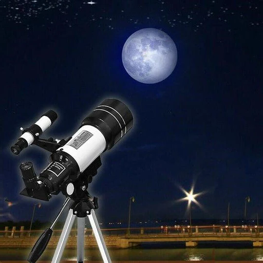 Glevato | Explore the Stars with Ease - Professional Telescope with Tripod & 150x Zoom for Moon Observation