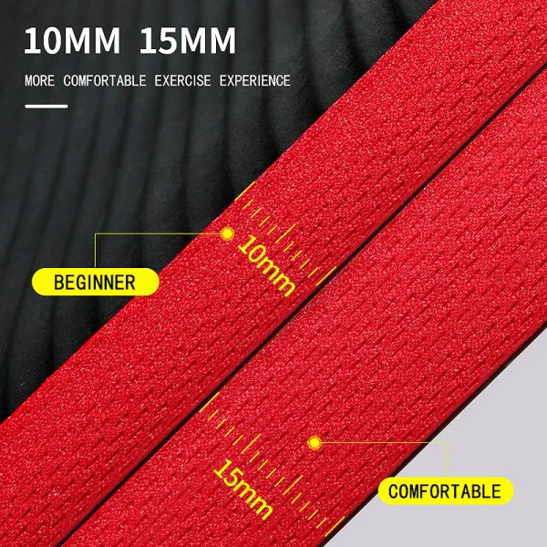 Glevato | Fitness Mat Men’s High Density Exercise Yoga Non-Slip Mat For Gym Home
