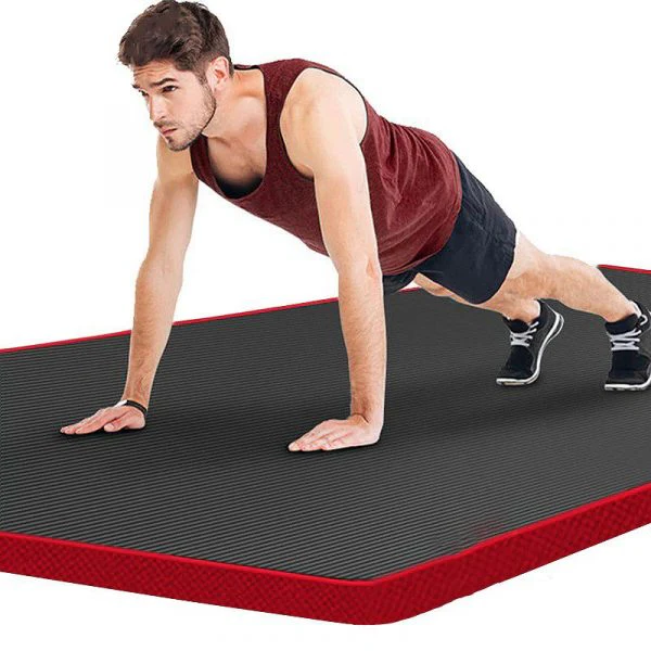 Glevato | Fitness Mat Men’s High Density Exercise Yoga Non-Slip Mat For Gym Home