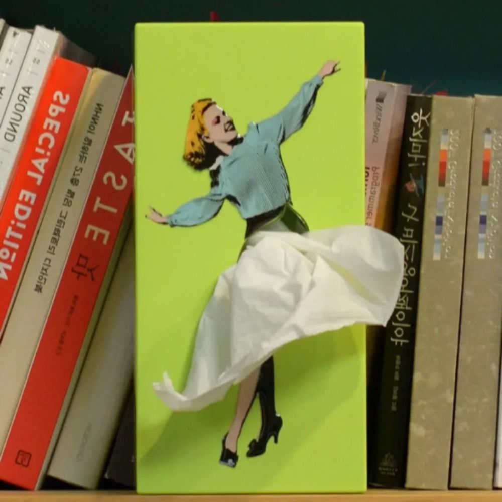 Glevato | Flying Skirt Tissue Box