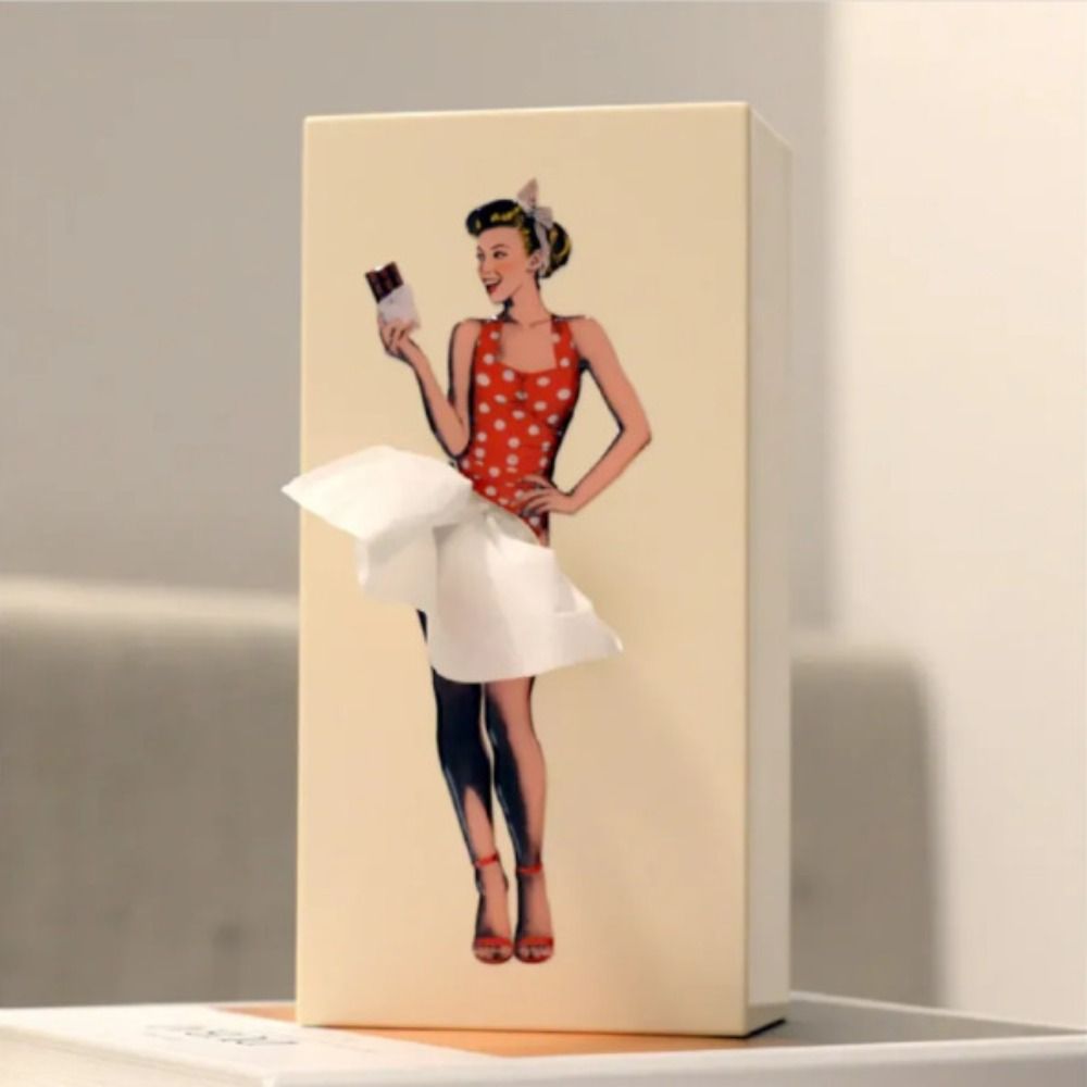 Glevato | Flying Skirt Tissue Box