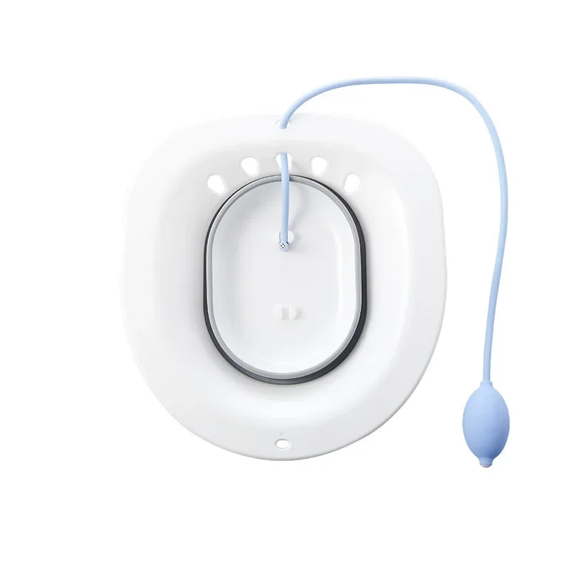 Glevato | Foldable Bidet Bathtub - Comfortable Sit Bath for Pregnant Women, Elderly People, Postpartum Patients, and Toilet Medical Rinsing Accessories