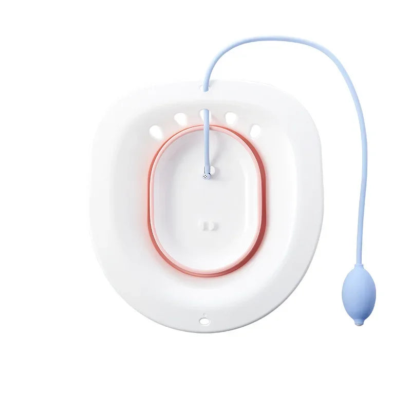 Glevato | Foldable Bidet Bathtub - Comfortable Sit Bath for Pregnant Women, Elderly People, Postpartum Patients, and Toilet Medical Rinsing Accessories