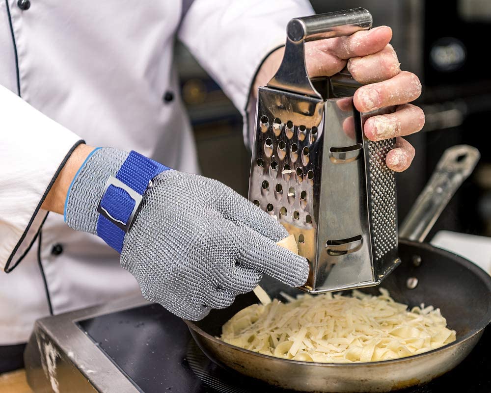 Glevato | Food Grade Stainless Steel Mesh Metal Glove