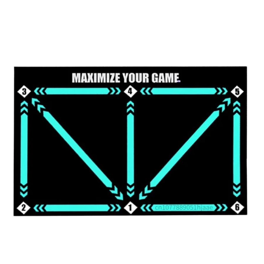Glevato | Football Pro Training Mat | Non-Slip, 2x2m Space for Skill Improvement and Home Training