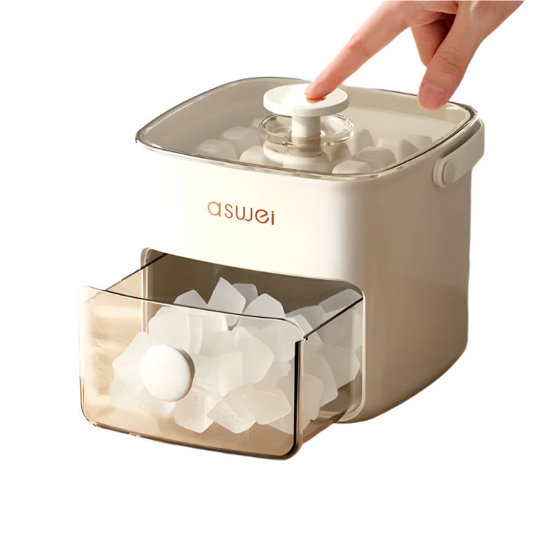 Glevato | FrostMate Compact Ice Maker – Countertop Ice Maker for Quick Ice Cubes at Home